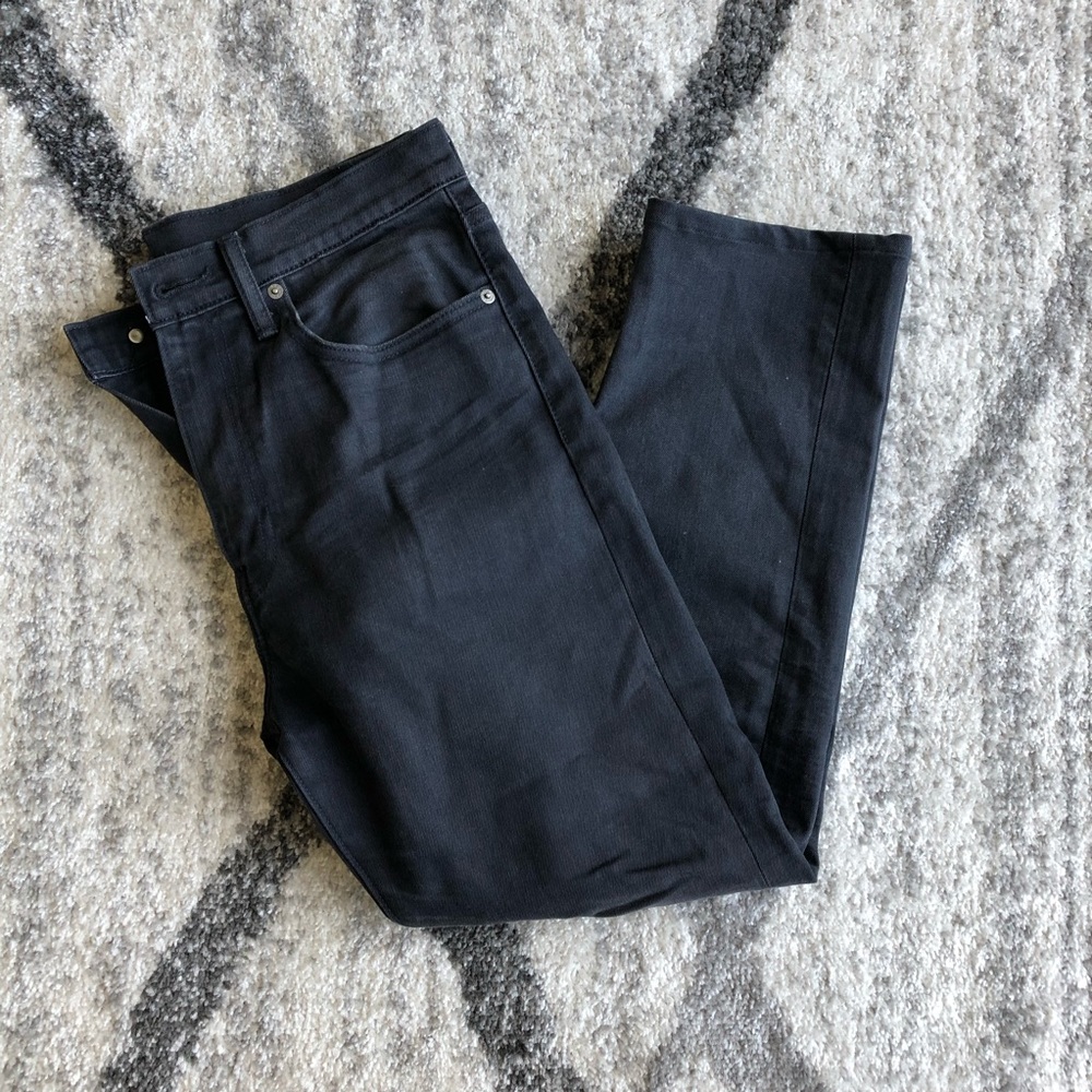 Levi's Black denim jeans 522